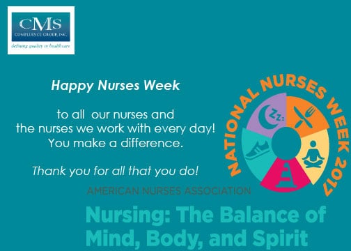 Happy Nurses Week from CMS Compliance Group